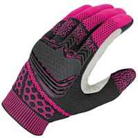 Tucano Urbano Supermano Textile Gloves - Black / Bougainville