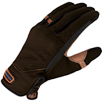 Tucano Urbano Elisio Leather Gloves - Brown / Cookies