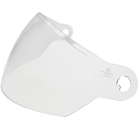 Tucano Urbano El'Pop Clear Visor - Road Legal