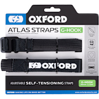 Oxford Atlas G-Hook Tension Straps - Black