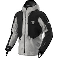 Rev'it Tectonic H2O Textile Jacket - Black / Light Grey