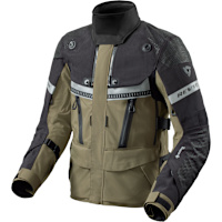 Rev'it Dominator 3 Gore-Tex Textile Jacket - Black / Dark Green