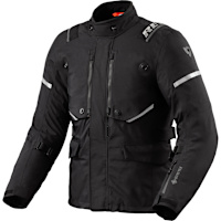 Rev'it Vertical Gore-Tex Textile Jacket - Black / Silver