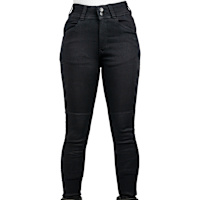 Bull-it Ladies Fury Skinny Covec Jeans - Black
