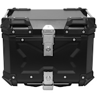 Bike It Rigid Aluminium Top Box - 45 Litre