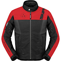 Spidi Corsa H2Out Textile Jacket - Black / Anthracite / Red