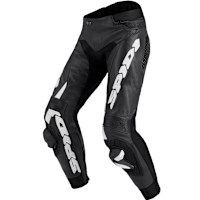 Spidi RR Pro Warrior Leather Trousers - Black / White