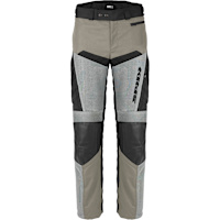 Spidi Vent Pro CE Leather Trousers - Black / Grey / Ice