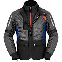 Spidi Net H2Out Textile Jacket - Black / Grey / Blue