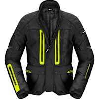 Spidi Traveler 3 Evo Textile Jacket - Black / Fluo Yellow