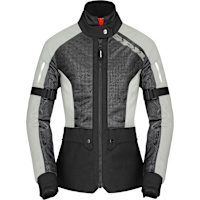 Spidi Ladies Net H2Out Textile Jacket - Black / Grey / Ice