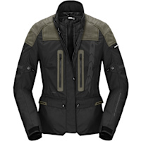 Spidi Ladies Traveler 3 Evo Textile Jacket - Black / Military Green