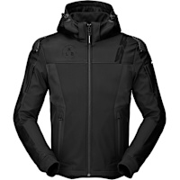 Spidi Hoodie Warrior Textile Jacket - Black