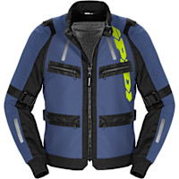 Spidi Enduro Pro Textile Jacket - Blue / Fluo Yellow