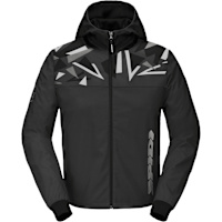 Spidi Hoodie Evo Sport Textile Jacket - Black / Anthracite