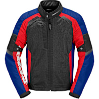 Spidi Tek Net Textile Jacket - Black / Red / Blue