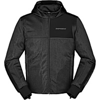 Spidi Hoodie Net Textile Jacket - Black