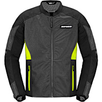 Spidi Super Net Textile Jacket - Black / Fluo Yellow