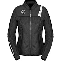 Spidi Ladies Corsa Net WindOut Textile Jacket - Black / White