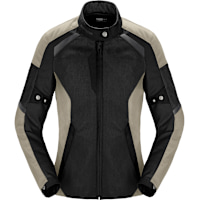 Spidi Ladies Tek Net Textile Jacket - Black / Sand