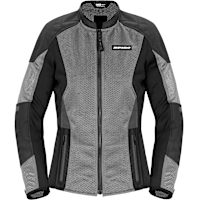 Spidi Ladies Super Net Textile Jacket - Black / Grey