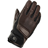 Spidi Clubber Leather Gloves - Dark Brown