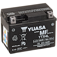 Yuasa Motorcycle Battery YTX4L