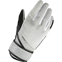 Spidi Neo-S Textile Gloves - Black / White / Dark Grey