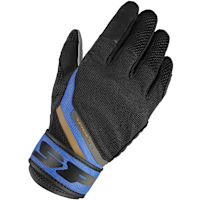 Spidi Neo-S Textile Gloves - Black / White / Blue
