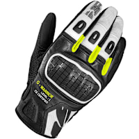 Spidi G-Warrior CE Gloves - Black / Fluo Yellow