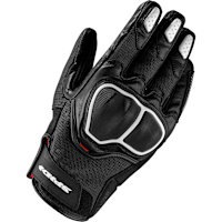 Spidi NKD H2Out Leather Gloves - Black / White