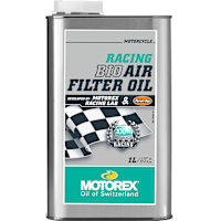 Motorex Racing Bio Power Filter Oil Liquid Twinair Green - 1 Litre