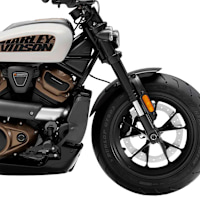 Pyramid Extenda Fenda Matt Black - Harley Davidson Sportster S (21-)