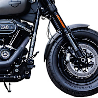Pyramid Extenda Fenda Matt Black - Harley Davidson Fat Bob (107/114) (18>)