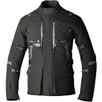 RST Pro Series Vulcan Waterproof CE Textile Jacket - Black / Black