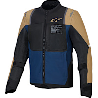 Alpinestars ST-2 Air Textile Jacket - Deep Blue / Dark Khaki / Black