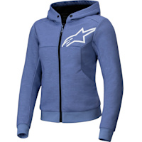 Alpinestars Stella Chrome V2 Sport Hoodie - Blue / Violet / White