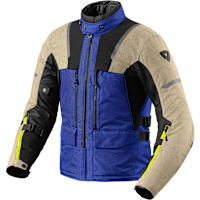 Rev'it Offtrack 2 H2O Textile Jacket - Sand / Blue