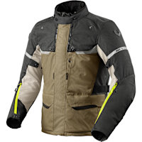 Rev'it Outback 4 H2O Textile Jacket - Green / Anthracite