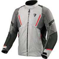 Rev'it Undulate H2O Textile Jacket - Silver / Grey