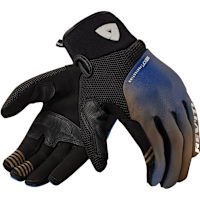 Rev'it Surge Textile Gloves - Camo Blue