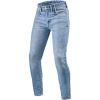 Rev'it Piston 3 Skinny Denim Jeans - Light Blue Vintage