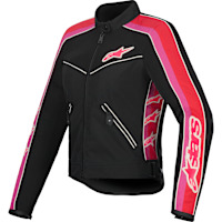 Alpinestars Stella T-Dyno Air Jacket - Black / Bright Red / Fuchsia