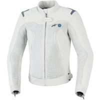 Alpinestars Stella Circal 1 Air Textile Jacket - Metal Grey / Methyl Blue