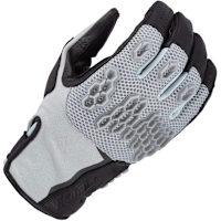 Klim Baja S4 V2 Leather Gloves - High Rise / Monument
