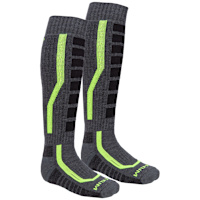 Klim Aggressor 2.0 Socks - Asphalt / Hi-Vis