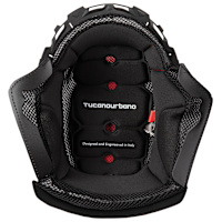 Tucano Urbano Helmet Inner With Cushions For El'Jettin, El'Mettin, El'Fresh and El'Top - Grey