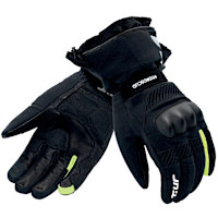 T.ur G-Two Pro Textile Gloves - Black - Fluorescent Yellow
