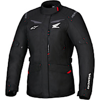 Alpinestars Stella Honda ST-1 Waterproof Textile Jacket - Black