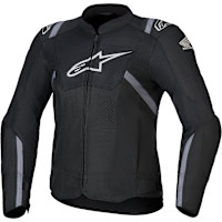 Alpinestars Stella Honda T-SPS Air V2 Textile Jacket - Black / Dark Grey / Ice Grey